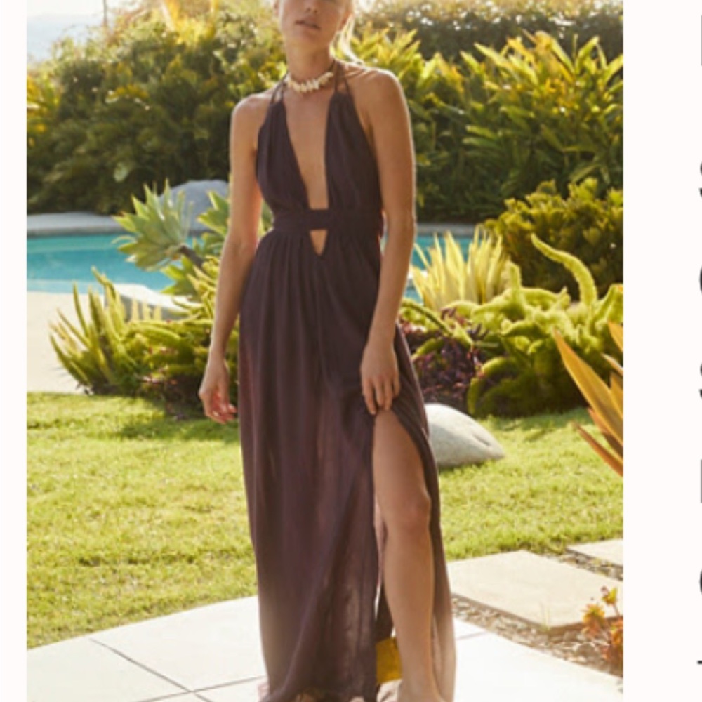Look Into the Sun Maxi Dress - Purple